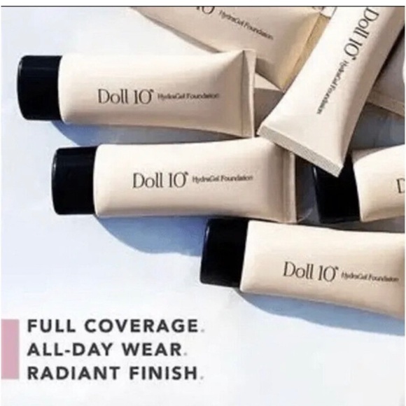 New  Doll 10 HydraGel Foundation - Deep New‎ And Unopened Full Size - Picture 3 of 4